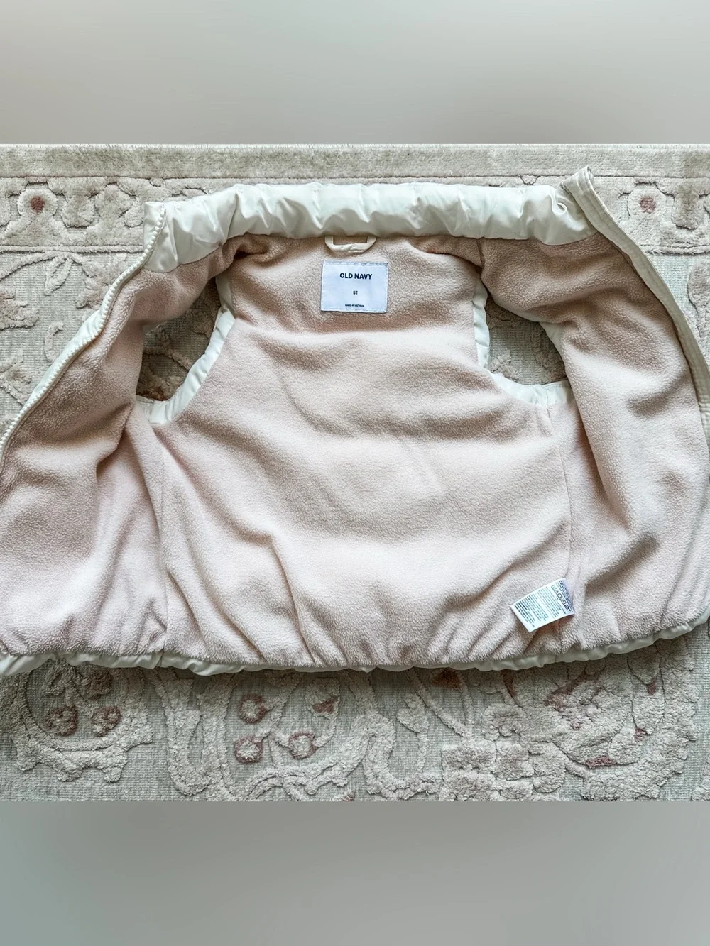 Fleece Lined Puffer Vest 5T